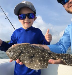 Flounder fishing