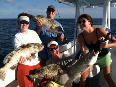 Family fishing