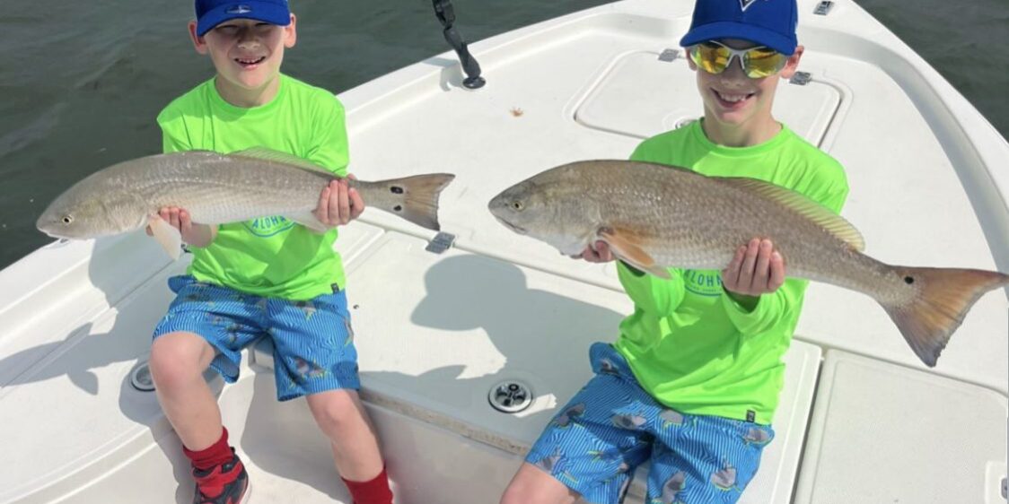 red fishing in clearwater